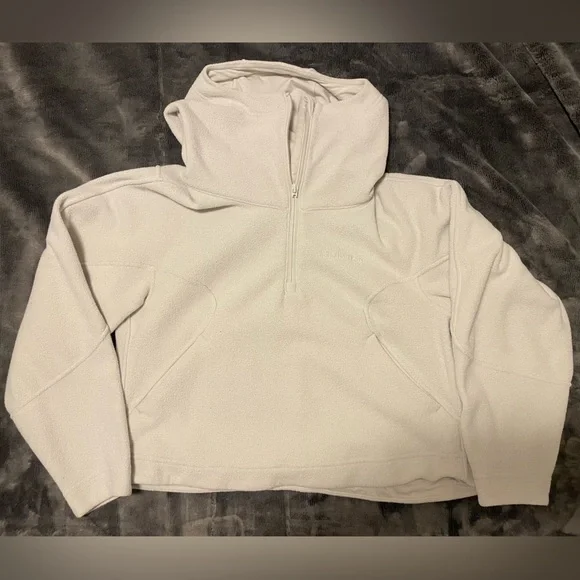 LULULEMON- Looped Terry Fleece Half-
Zip Hoodie size 6 - Picture 3 of 6